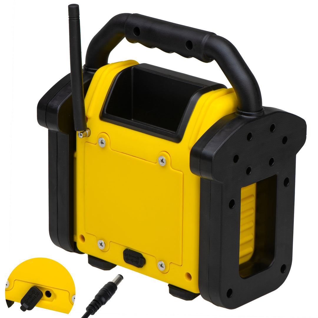 Adler construction radio, Bluetooth 5.1, IPX 54, 10 W power, AD 1911