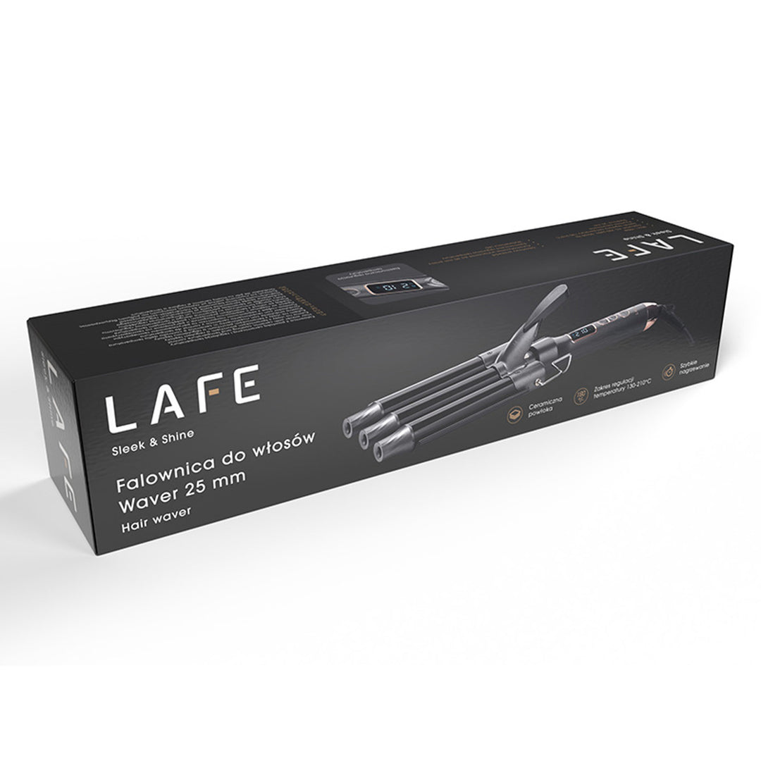 LAFE hair curler, heater diameter 25 mm, power 105W, Sleek & Shine Waver