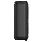 Large Bluetooth speaker, 120W RMS/1400W PMPO, two 8" speakers, equalizer, karaoke function, MP3/microSD cards, USB, AUX, BT 5.3+EDR, display, LED, built-in battery, remote control, MT3185