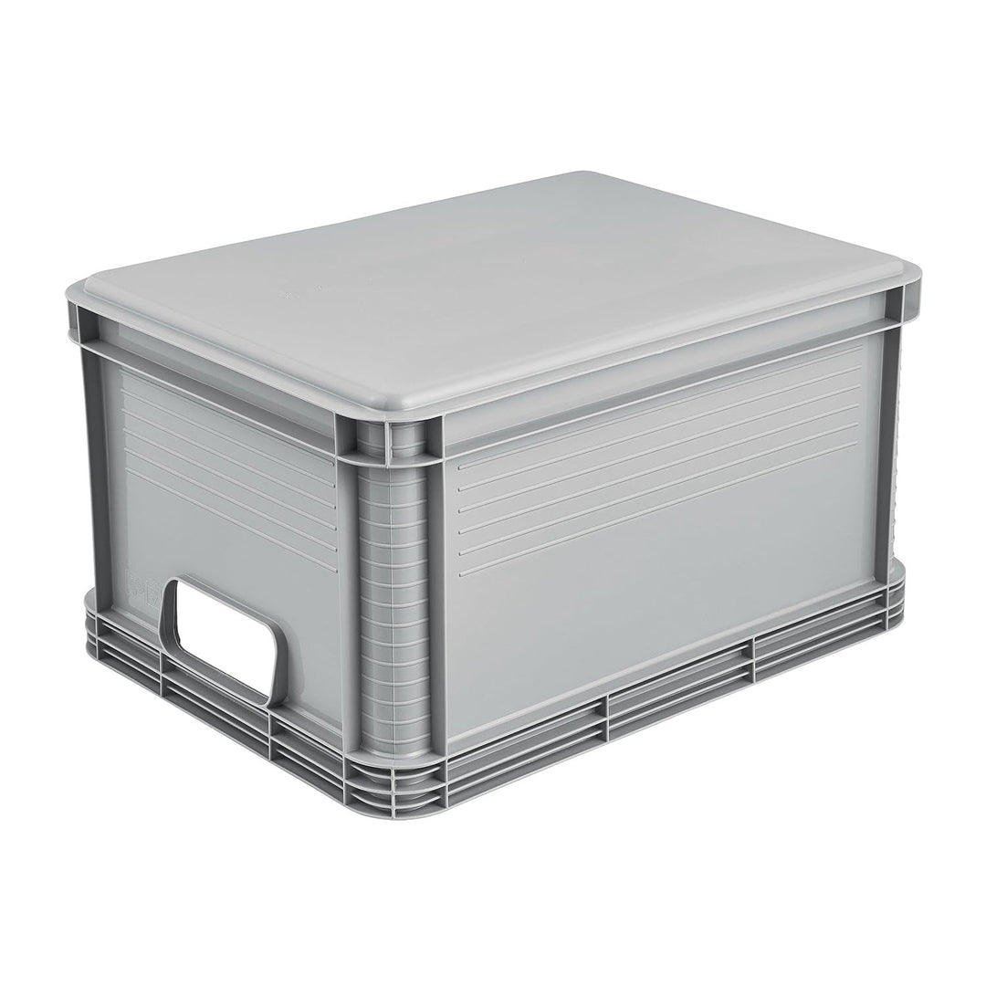 Robert Keeeper carrying container, 20L capacity, gray, food-safe, lightweight and durable, load capacity up to 30 kg