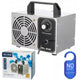 Blow ozone generator, capacity 60,000 mg/h, power 120W, low power consumption, long cable, adjustable operating time, 4 ozonation plates, 67-300#