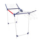 Leifheit Pegasus 200 Solid Comfort Drying Rack, 20 m line length, non-slip feet, weatherproof, 2 laundry clips, 81516
