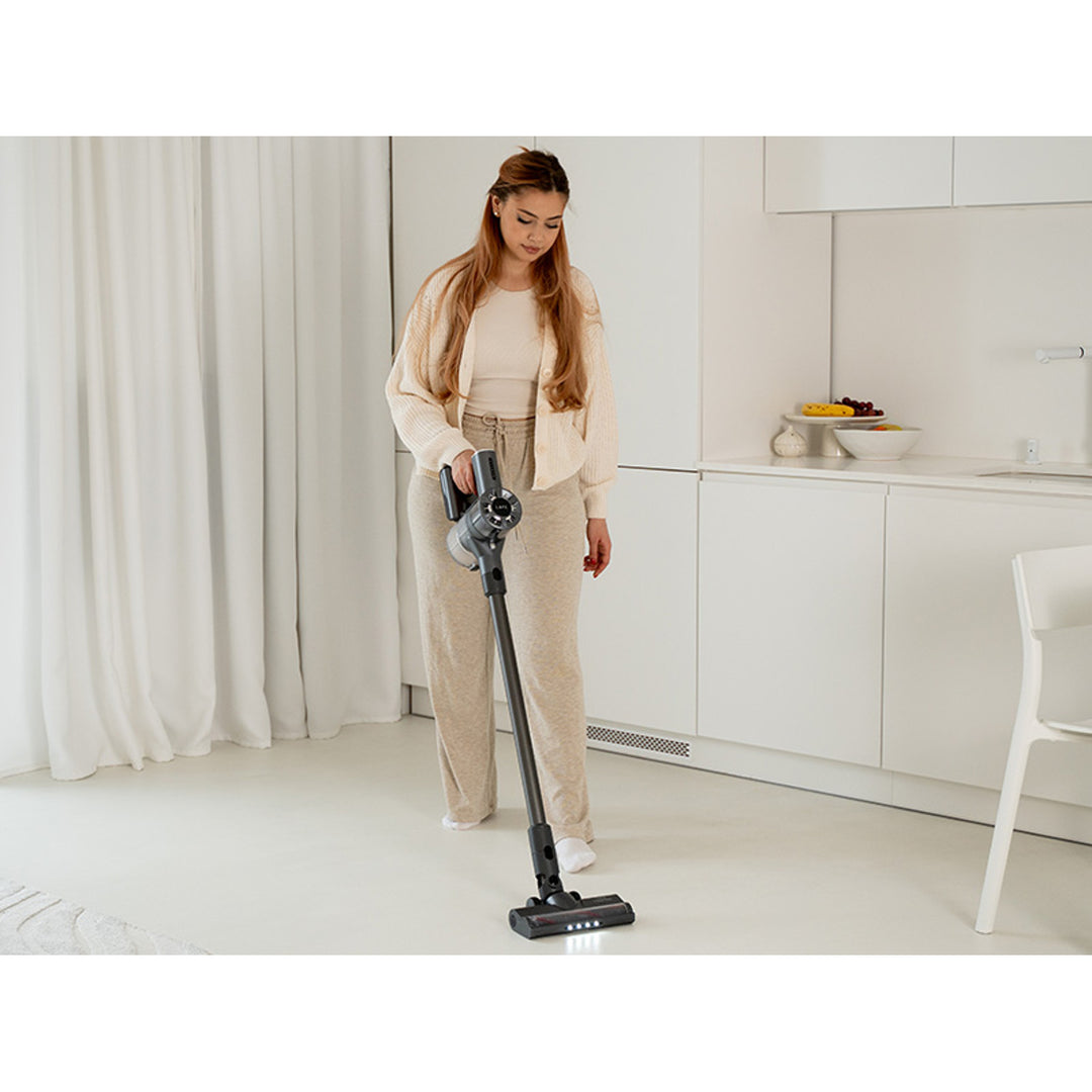 LAFE cordless vacuum cleaner, BLDC brushless motor, 2200 mAh battery, PowerGlide 200 W