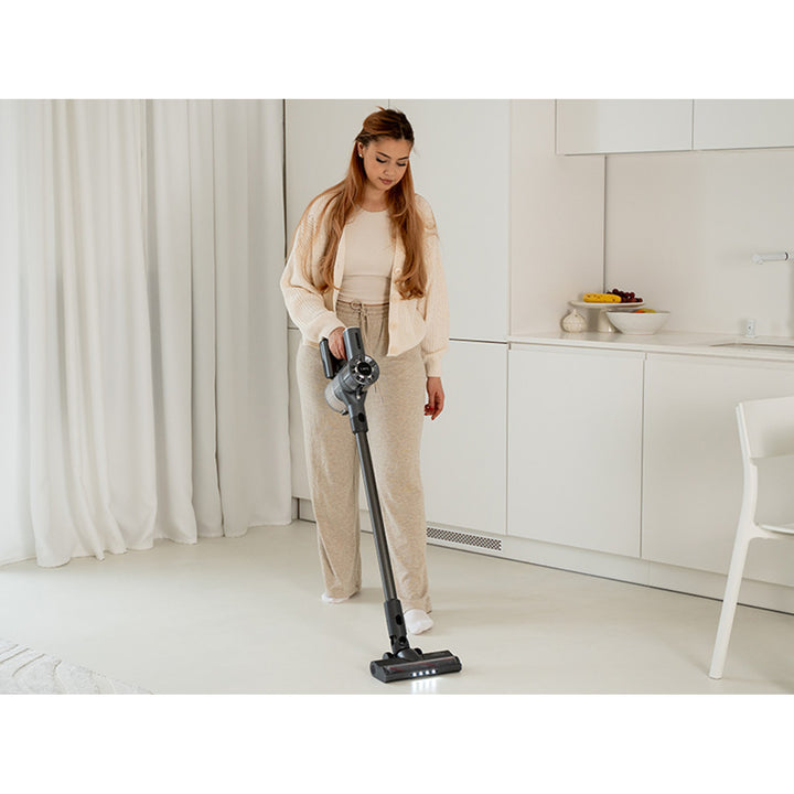 LAFE cordless vacuum cleaner, BLDC brushless motor, 2200 mAh battery, PowerGlide 200 W