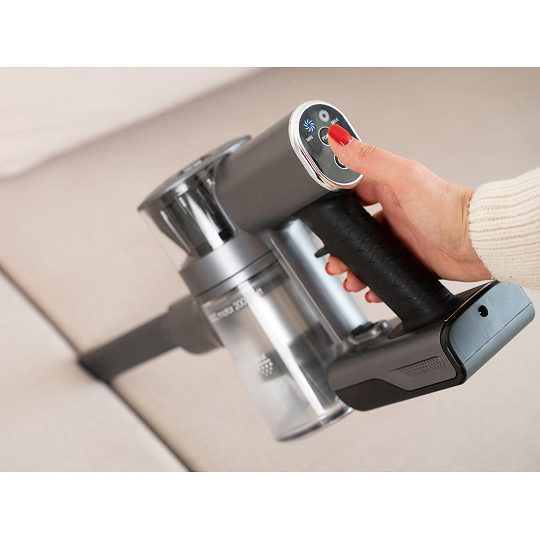 LAFE cordless vacuum cleaner, BLDC brushless motor, 2200 mAh battery, PowerGlide 200 W