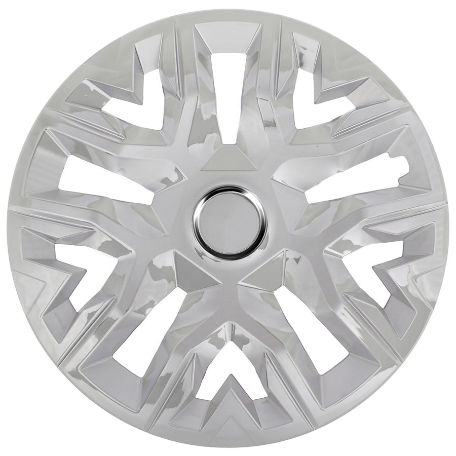 NRM Perfecto 16'' Universal Hubcap, Silver, 1 piece