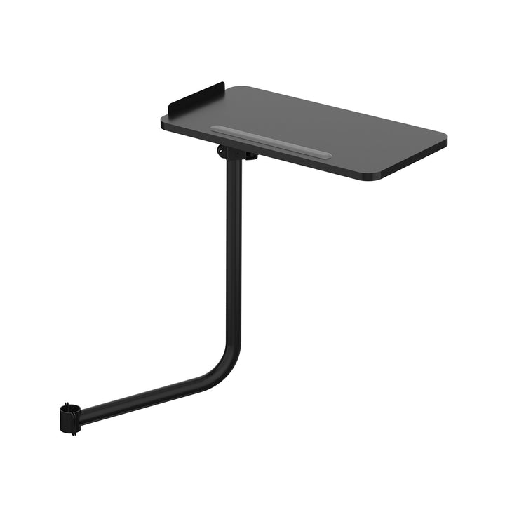 Maclean Keyboard Shelf/Tray, black, tray dimensions 66x30 cm, for mounting on an office chair, max. 5 kg, MC-139