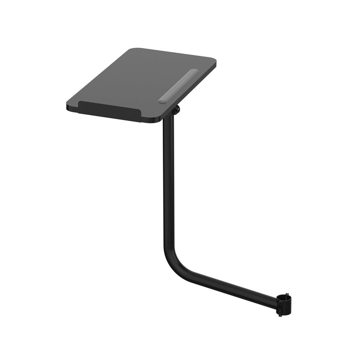 Maclean Keyboard Shelf/Tray, black, tray dimensions 66x30 cm, for mounting on an office chair, max. 5 kg, MC-139