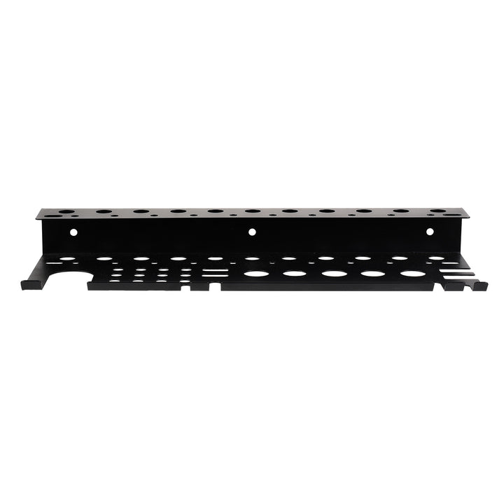 Maclean Wall-Mounted Organizer / Tool Shelf, black, dimensions 40x14.5x4.6 cm, max. 30 kg, MC-141