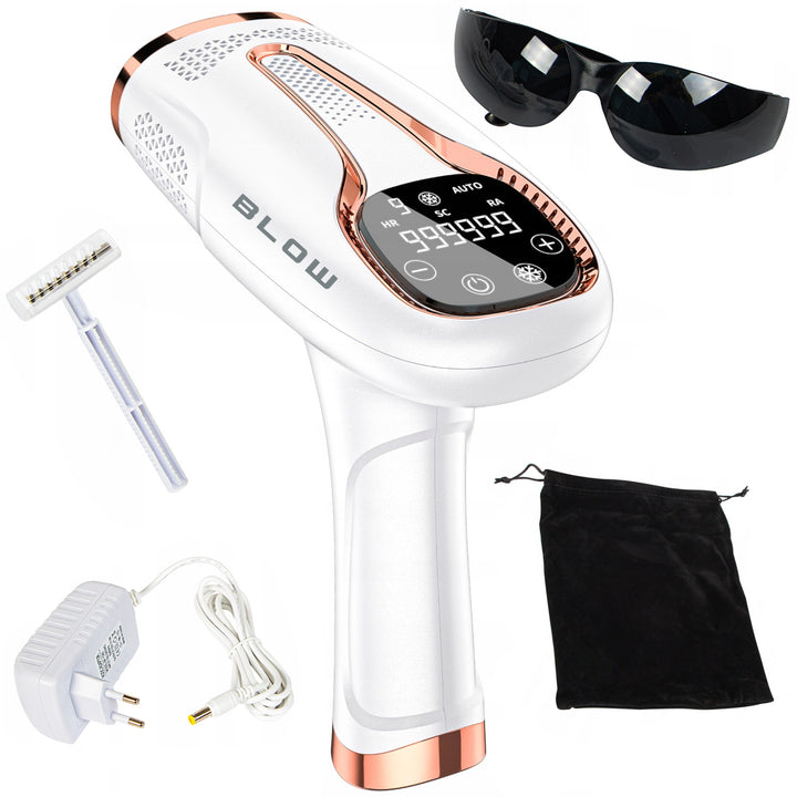 IPL Blow light epilator, Ice Cool function, 9 power levels, built-in UV filter, automatic flash mode, long-lasting effectiveness, 44-480#