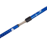 65–135 cm Telescopic Blue Aluminum Nordic Walking Poles, 2 pairs