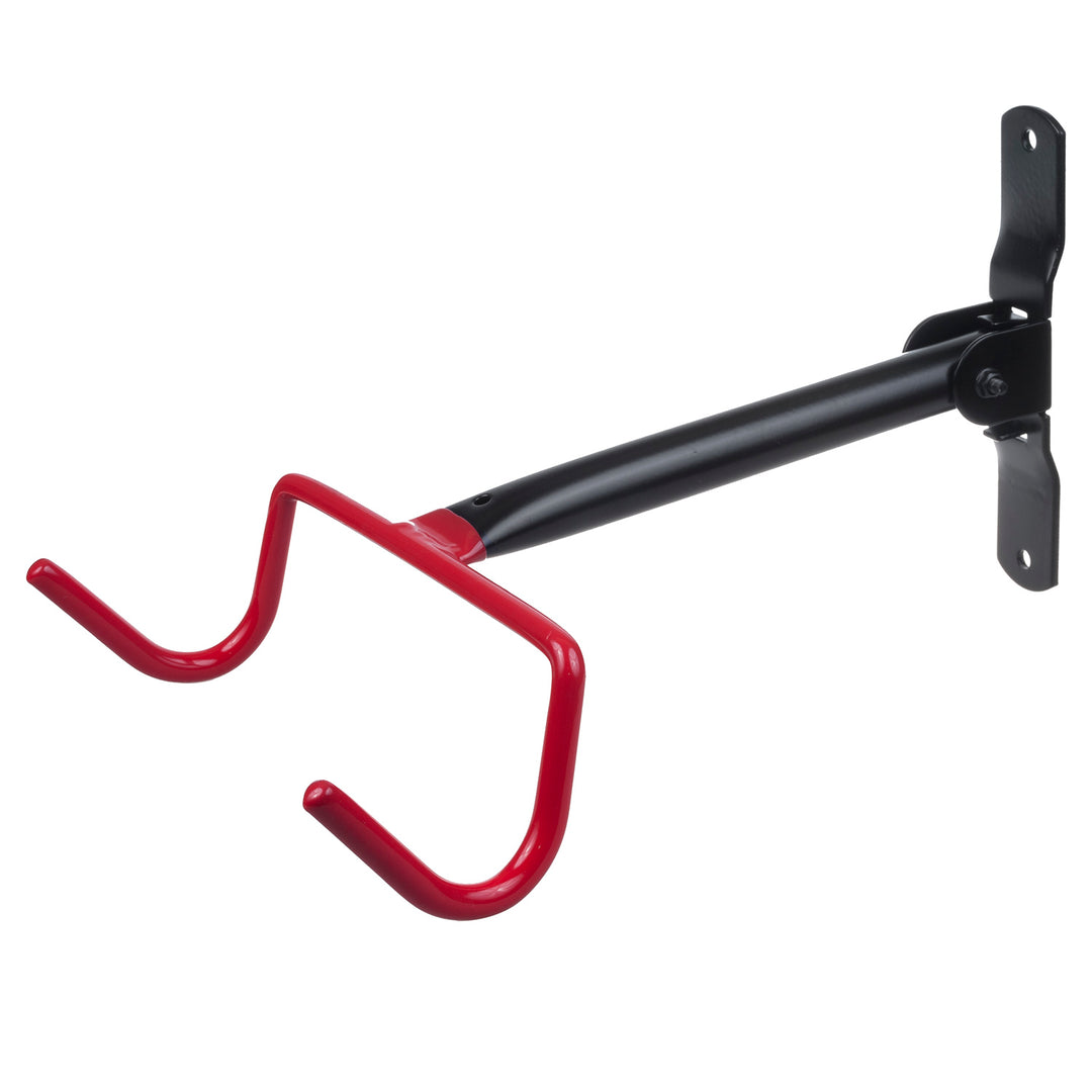 Maclean Horizontal Wall-Mounted Bike Rack, Steel, Max. Load 30 kg, MC-430, 4 pieces