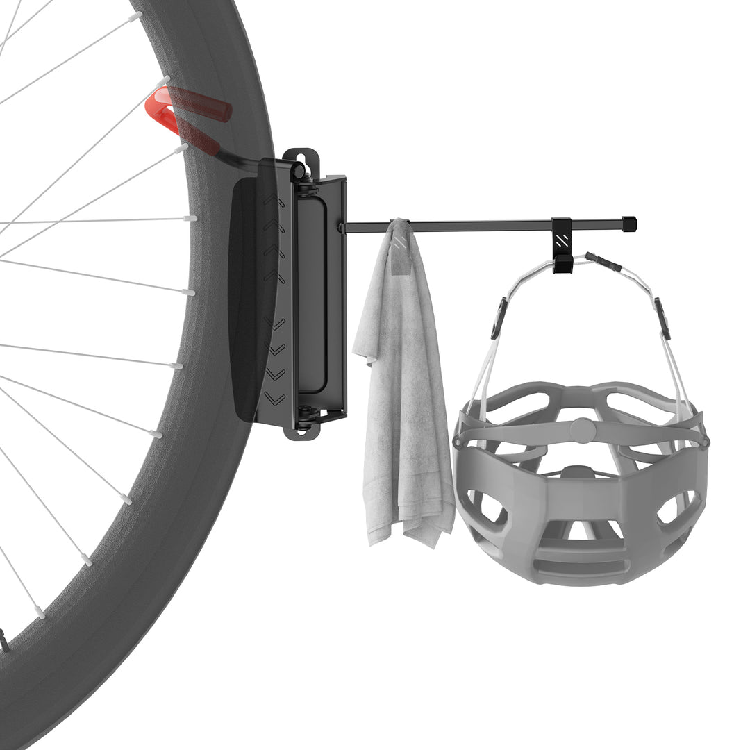 Maclean Wall-Mounted Bike Rack, 35 kg max, MC-499, 4 pieces
