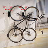 Maclean Wall-Mounted Bike Rack, 35 kg max, MC-498, 3 pieces