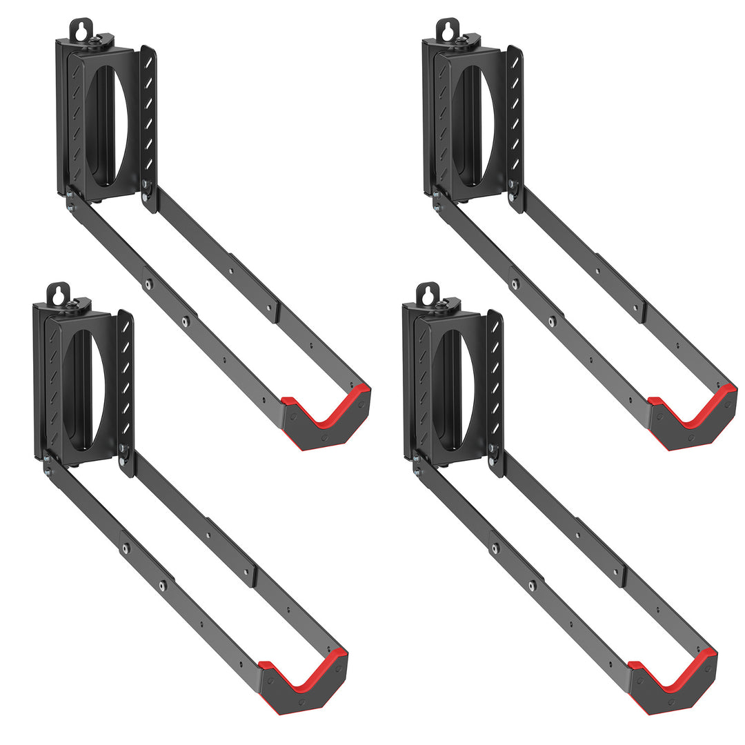 Maclean Wall-Mounted Bike Rack, 35 kg max, MC-498, 4 pieces