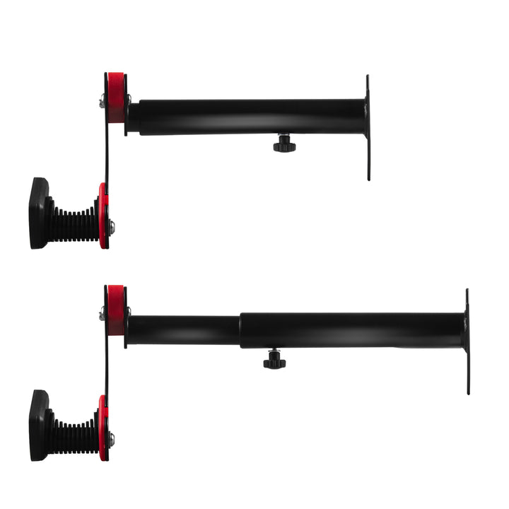 Maclean Wall-Mounted Bike Rack, Steel, Max. Load 30 kg, MC-449, 2 pieces