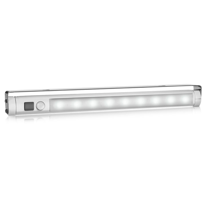 2x Maclean LED kitchen light, under-cabinet, 9 SMD, battery-powered, PIR sensor on/off, MCE166 + 6x R-06/AA/LR06 1.5V VARTA Longlife Power batteries