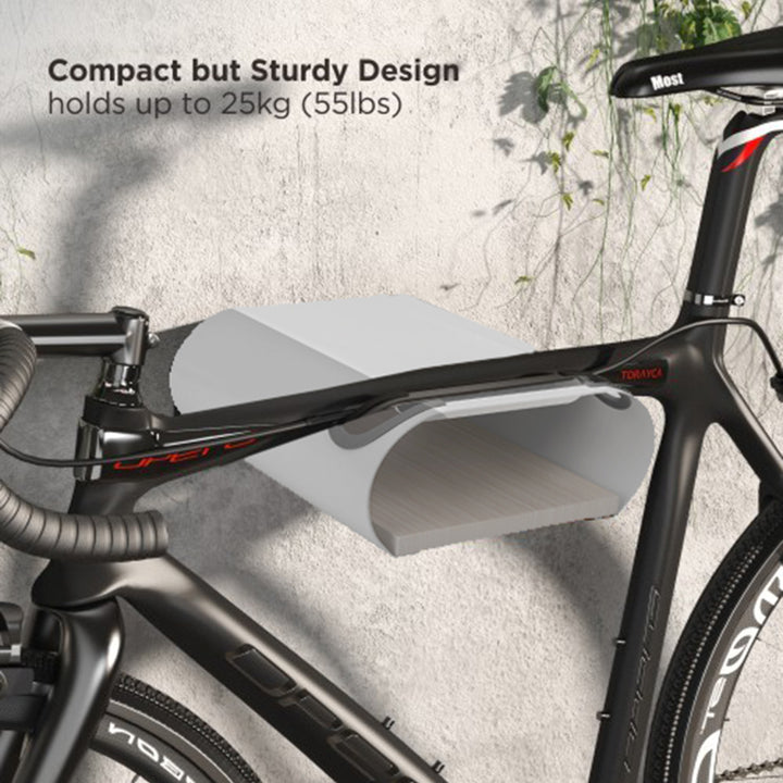 Maclean Wall-Mounted Bike Rack/Holder, 25 kg max, MC-466, 3 pieces