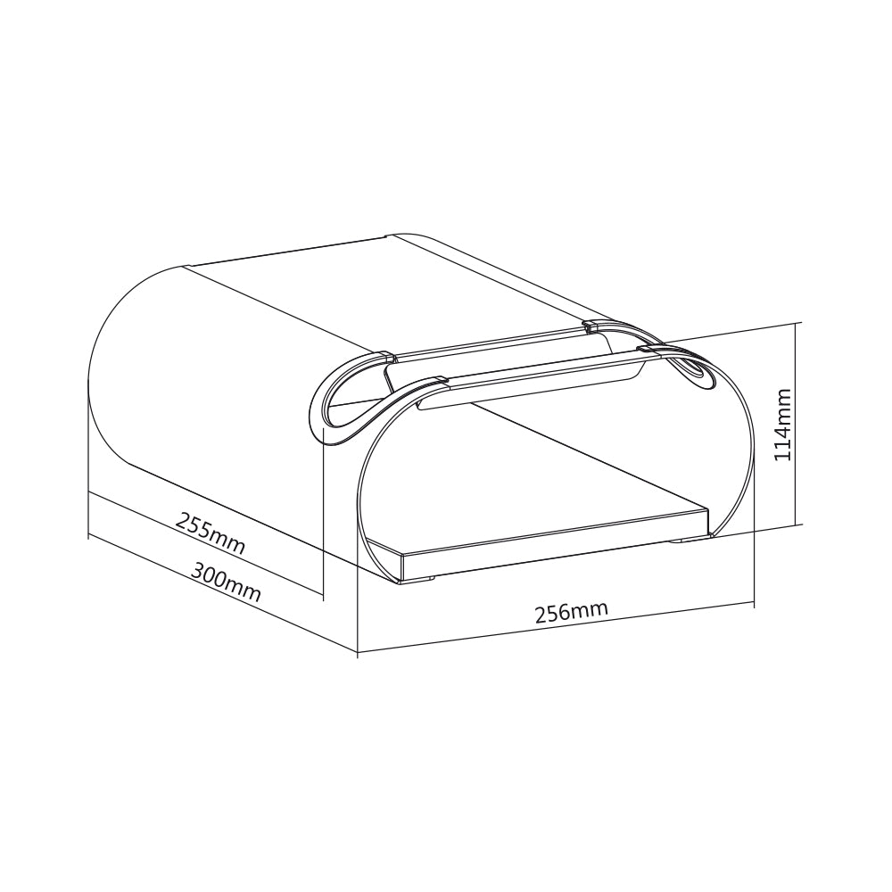 Maclean Wall-Mounted Bike Rack/Holder, 25 kg max, MC-466, 3 pieces
