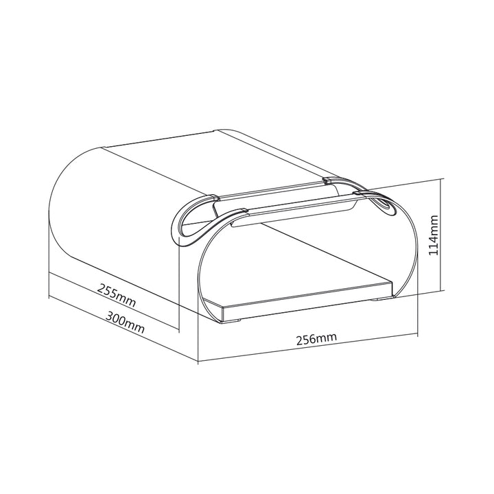 Maclean Wall-Mounted Bike Rack/Holder, 25 kg max, MC-466, 3 pieces