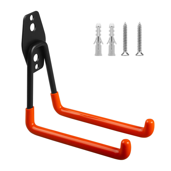 Maclean Wall Mount / Hanger for the Garage, for tires, gardening tools, ladders, hoses, and bicycles, max. load 50 kg, MC-443, 3 pieces