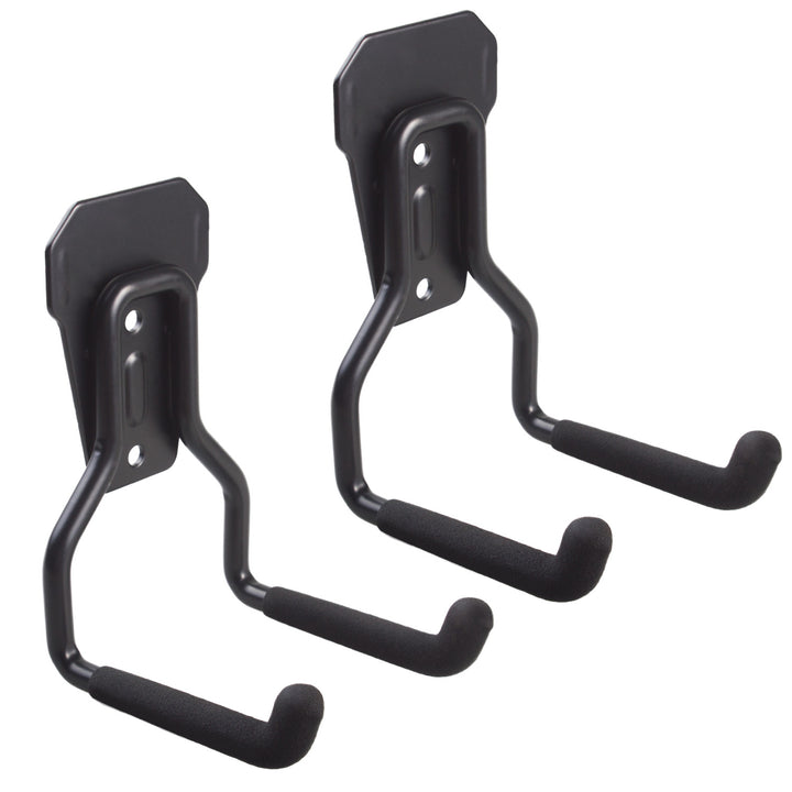 Maclean Wall Mount for the Garage, for tires, gardening tools, ladders, and garden hoses, max. 35 kg, MC-439, 2 pieces