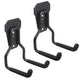 Maclean Wall Mount for the Garage, for tires, gardening tools, ladders, and garden hoses, max. 35 kg, MC-439, 2 pieces