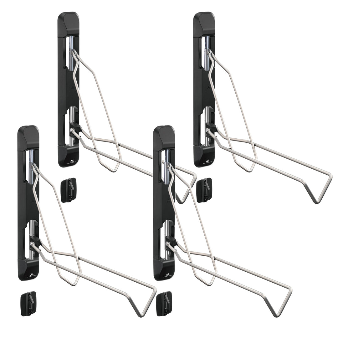 Maclean Wall-Mounted Bike Rack/Holder, max. 35 kg, MC-471, 4 pieces