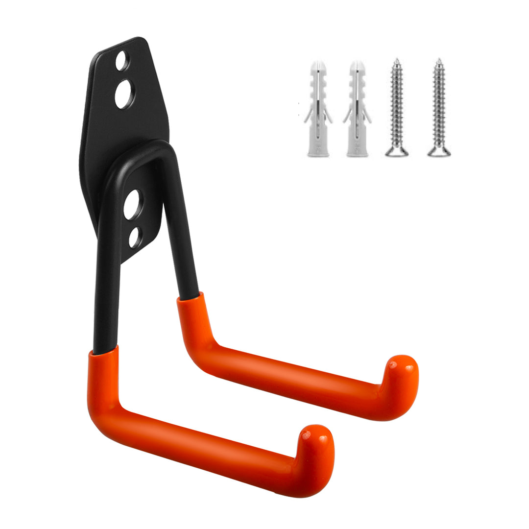 Maclean wall mount for the garage, for tires, gardening tools, ladders, and hoses. Steel, max. load 70 kg, MC-442, 3 pieces