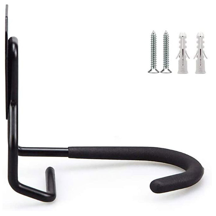Maclean Vertical Wall-Mounted Bike Rack, Steel, Max. Load 20 kg, MC-433, 4 pieces