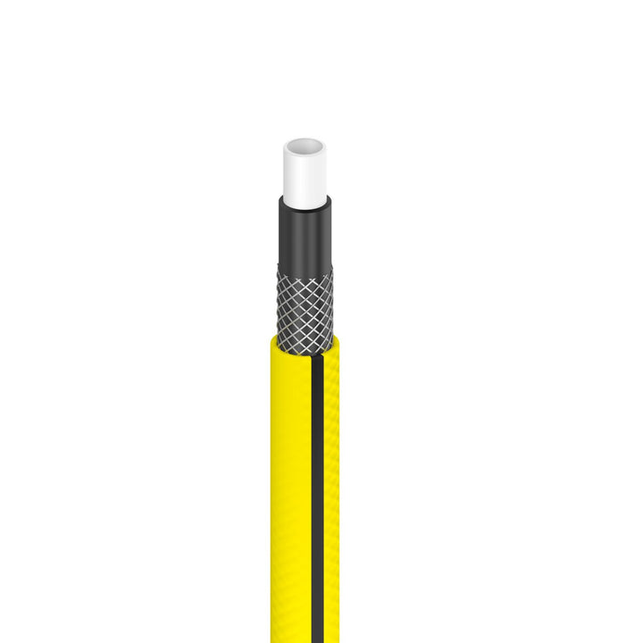 Cellfast garden hose, 4-layer, UV-resistant, 1" diameter, 10 m long, 4YELLOW