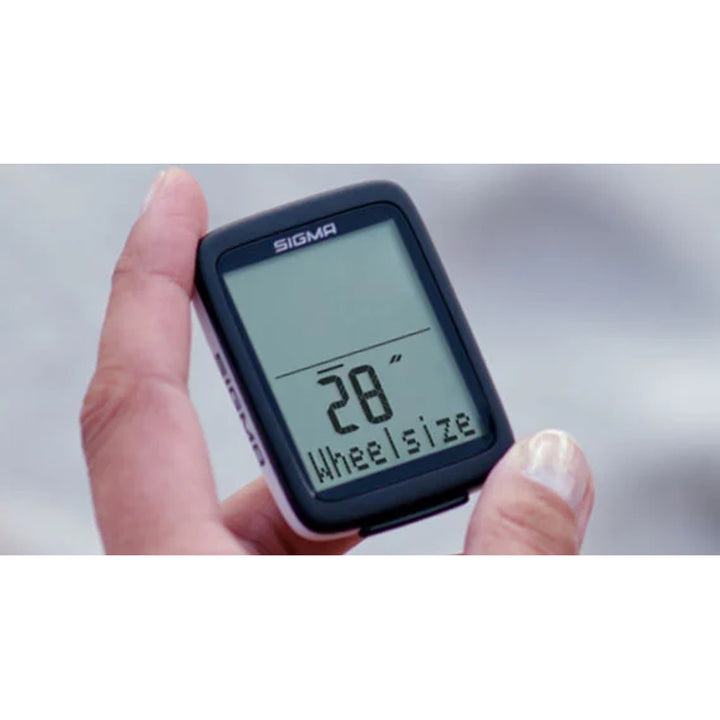 Sigma BC 10.0 WR bike computer, waterproof, weather-resistant, large and easy-to-read display, 10 functions