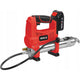 Yato Cordless Grease Gun, includes charger and 3 Ah battery, 620 bar pressure, integrated LED work light, high power and output of 284 g/min, YT-07020