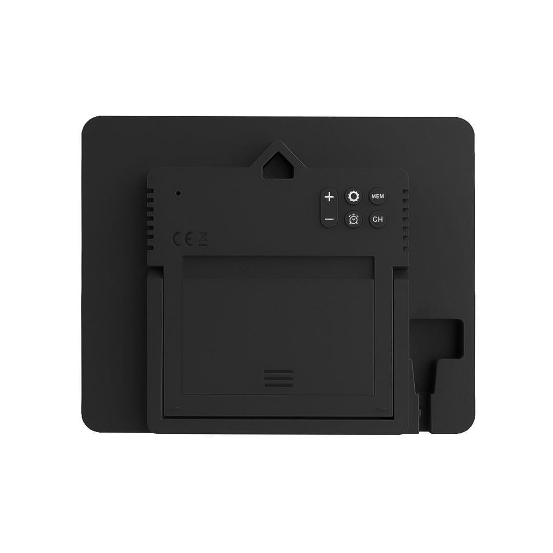 GreenBlue Wireless Weather Station, Indoor/Outdoor Temperature and Humidity, Clock/Alarm/Date, °C / °F, Range up to 60 m, GB443 B