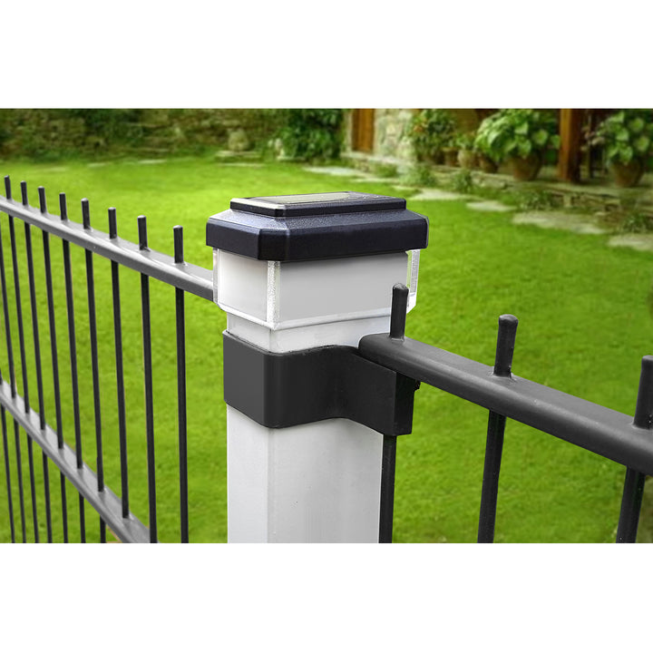 GreenBlue Solar LED Pole Light, 60x40mm, Envelope-Shaped Canopy, GB125, 2 pieces
