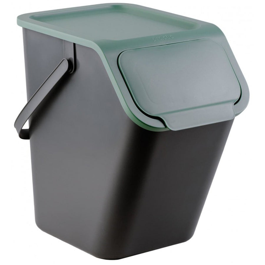Set of 3 25-liter Practic Bini recycling bins + 5 charcoal filters