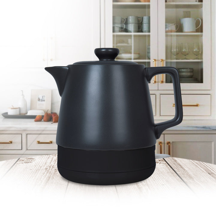 Maestro Ceramic Kettle, 1L capacity, 1200W, black, MR-071