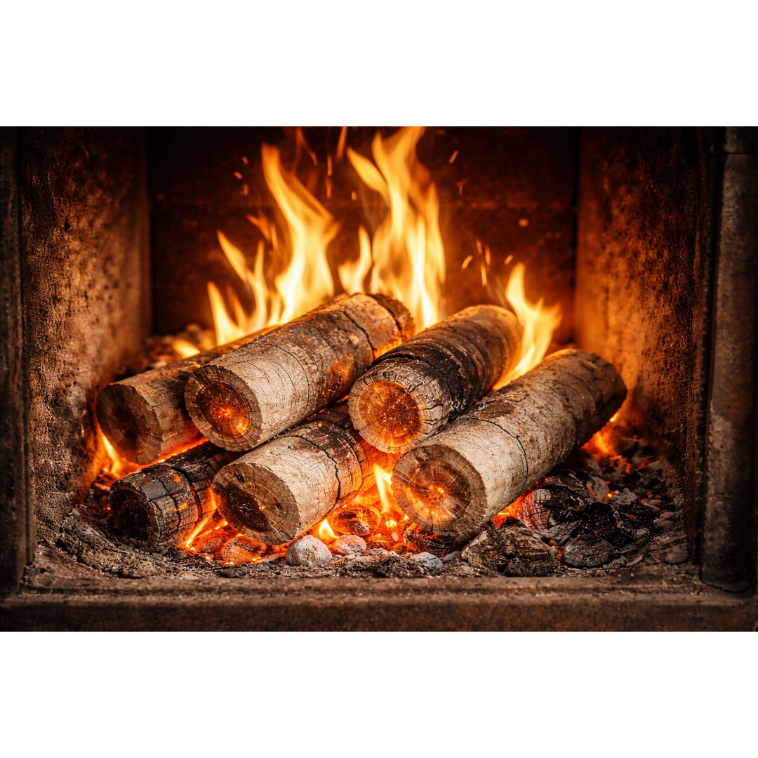 Fireplace briquettes, made from beech wood, dry, 25 kg, Woodok