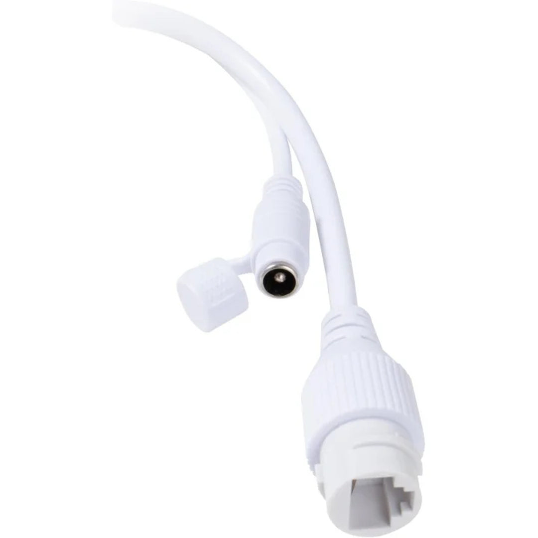 Kenik IP camera, 4 MP resolution at 20 fps, built-in microphone, SMART IR illuminator, bullet-style housing, KG-430TPA-E
