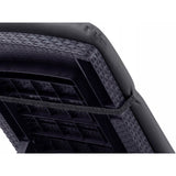 Jaipur Deck Chair Cushion, dark gray, S-500 fabric, size 190x60 cm, two fastening systems, waterproof, fully machine washable, S-49