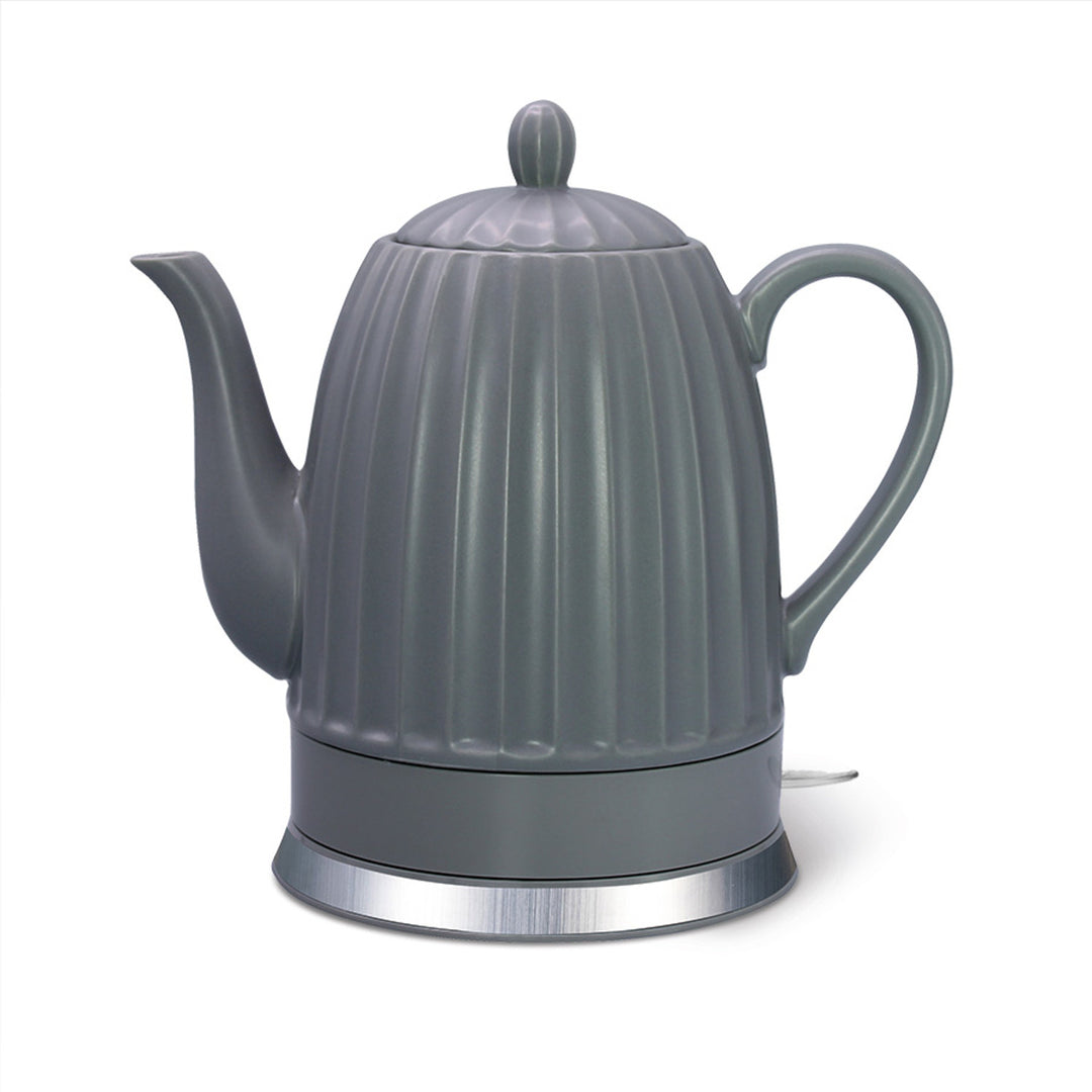 Maestro Ceramic Electric Kettle, gray, 1500W, 1.5L capacity, swivel base, water level indicator, 65cm power cord, MR-077