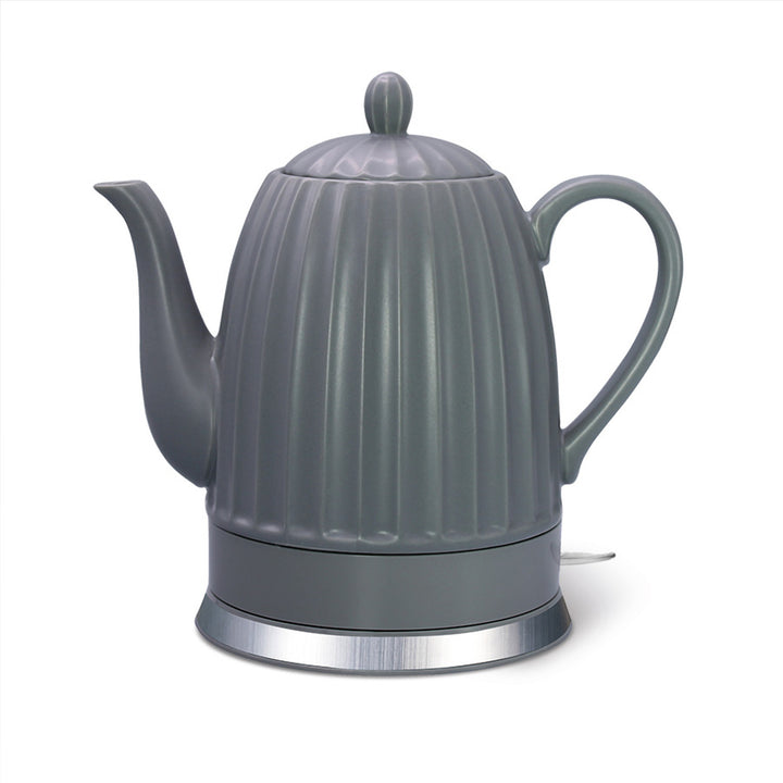 Maestro Ceramic Electric Kettle, gray, 1500W, 1.5L capacity, swivel base, water level indicator, 65cm power cord, MR-077