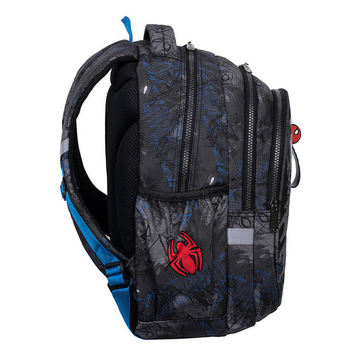Spider-Man Coolpack School Backpack, Jerry size (15"), contoured back, 3 spacious compartments, reinforced bottom, F029777