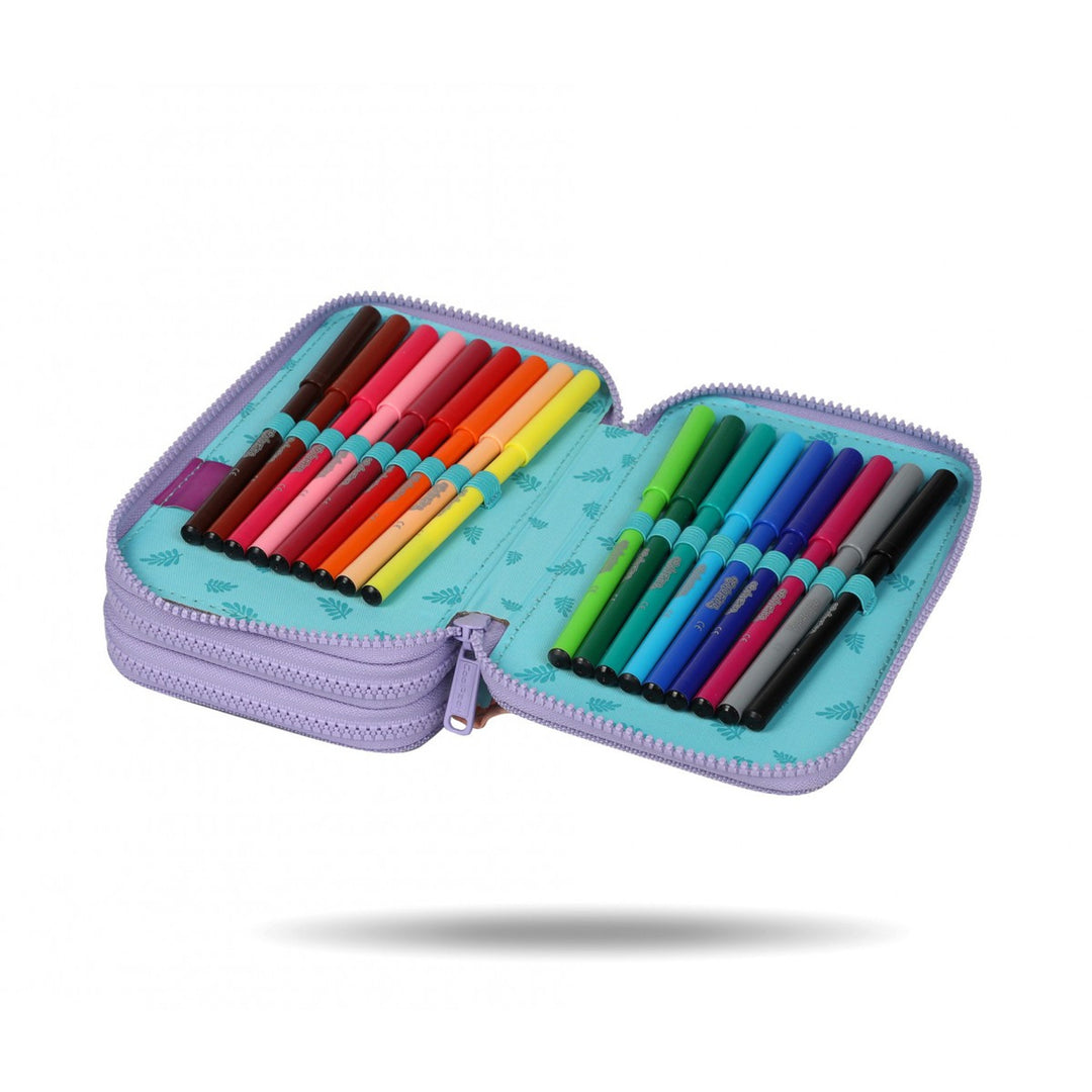 Stitch Coolpack School Set, Jerry 2-Compartment Backpack (15"), Jumper 3 Pencil Case, and a Sports Shoe Bag