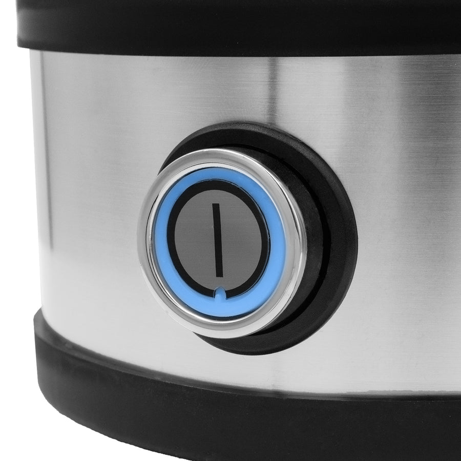GreenBlue Stainless Steel Egg Cooker, 200W, holds up to 7 eggs, measuring cup included, 220-240V~, 50/60 Hz, GB357
