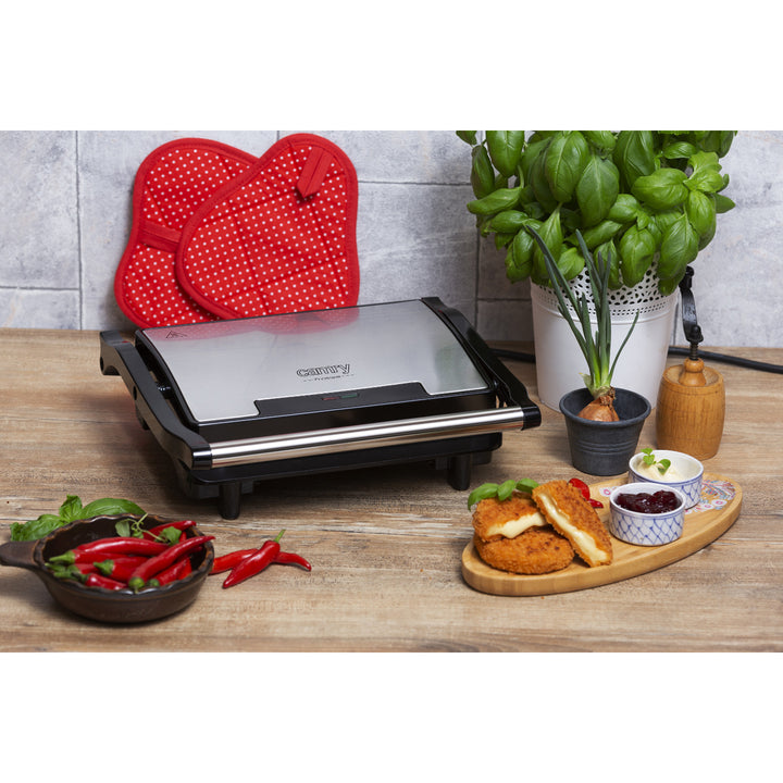 Camry Electric Grill, non-stick plates, maximum power 2100W, CR 3044