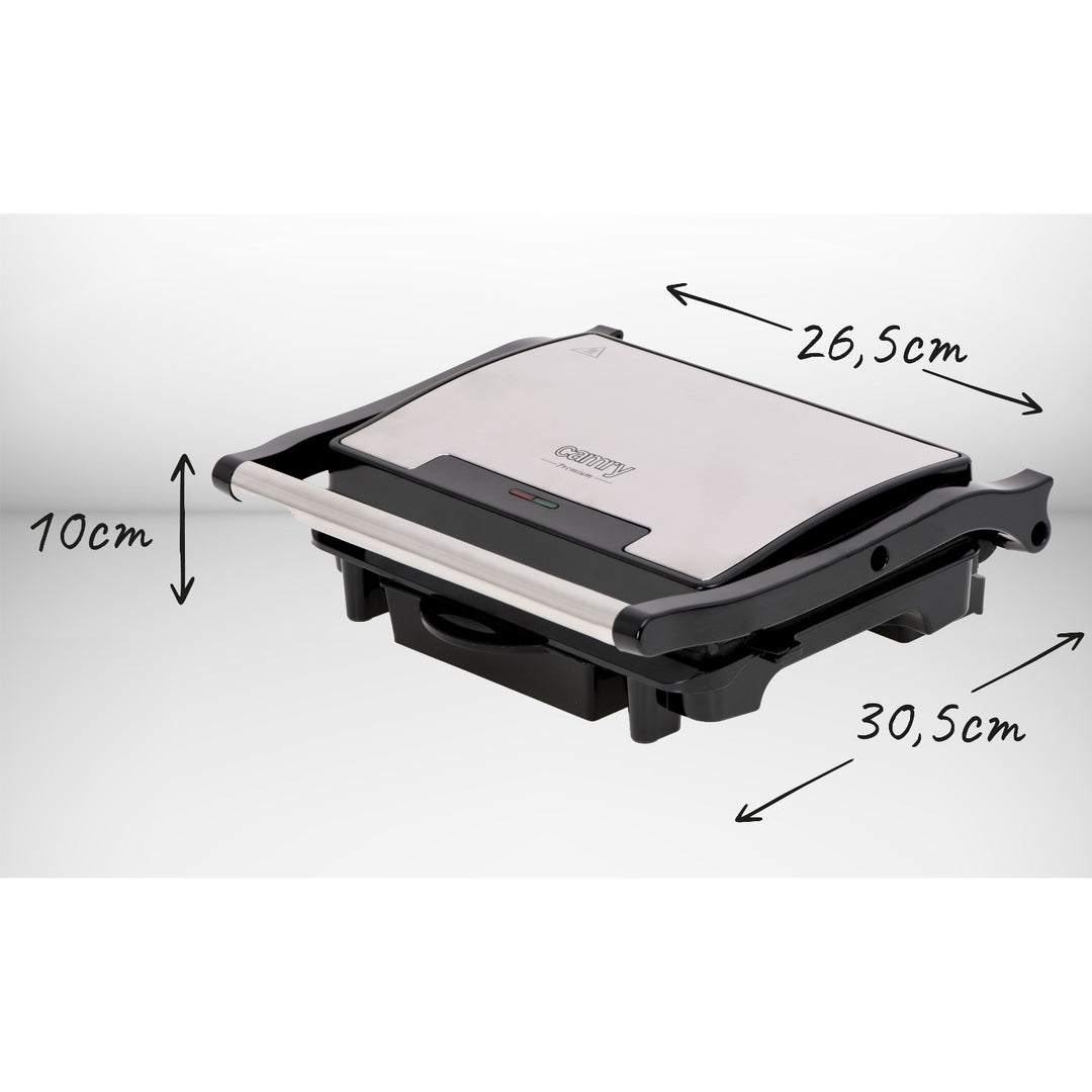 Camry Electric Grill, non-stick plates, maximum power 2100W, CR 3044