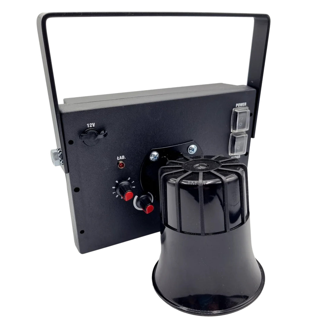 Viano Bird Repeller, for starlings, crows, pigeons, sparrows, blackbirds, and other birds, 230V,