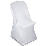 GreenBlue White Catering Chair Cover, 88x50x45 cm, Spandex, GB374, 4 pieces