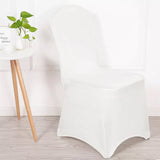 GreenBlue White Catering Chair Cover, 88x50x45 cm, Spandex, GB374, 4 pieces